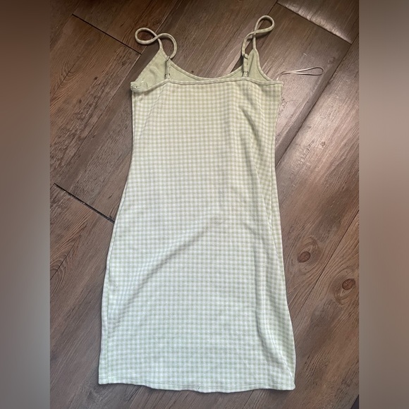 Bear Dance light green checkered dress, size s - Picture 3 of 3